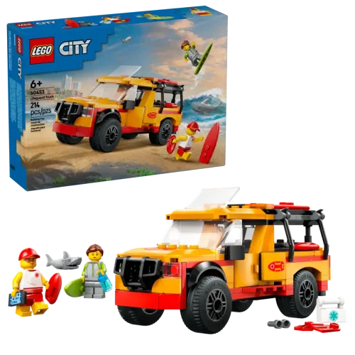 60453 City Lifeguard Beach Rescue Truck - 1