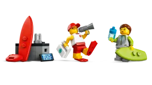 60453 City Lifeguard Beach Rescue Truck - 5