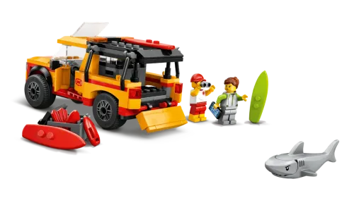 60453 City Lifeguard Beach Rescue Truck - 6