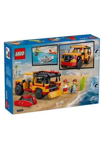 60453 City Lifeguard Beach Rescue Truck - 3