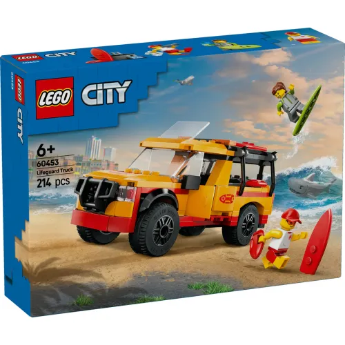 60453 City Lifeguard Beach Rescue Truck - 2