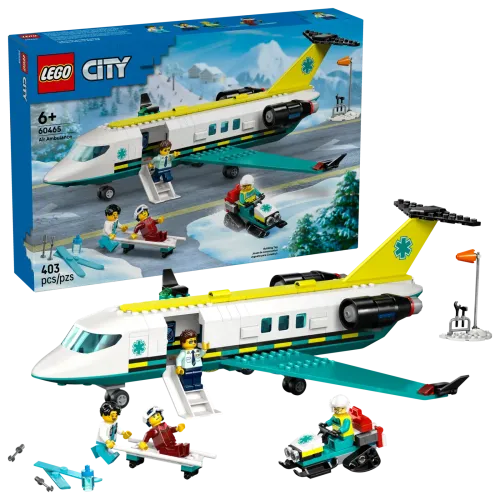 60465 City Emergency Air Ambulance Airplane - 1