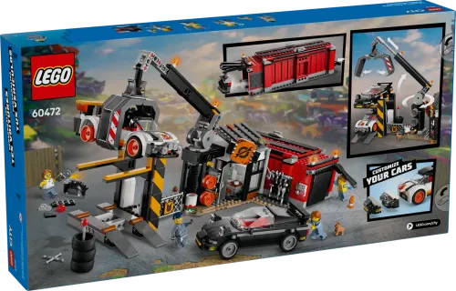 60472 City Scrapyard with Cars - 2