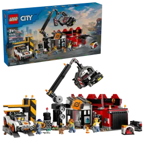 60472 City Scrapyard with Cars - 1
