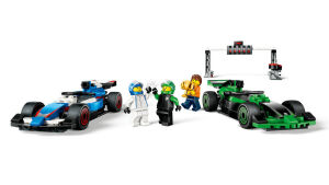 60474 City F1® Grid with VCARB & Sauber Race Cars - 4