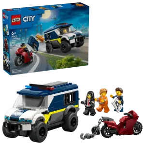 60479 City Police Prisoner Transport Van - 1