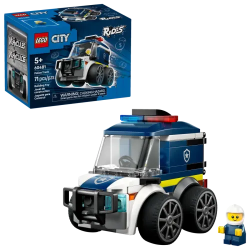 60481 City Rides # Police Truck - 1