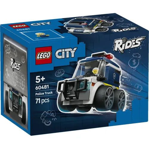 60481 City Rides # Police Truck - 2