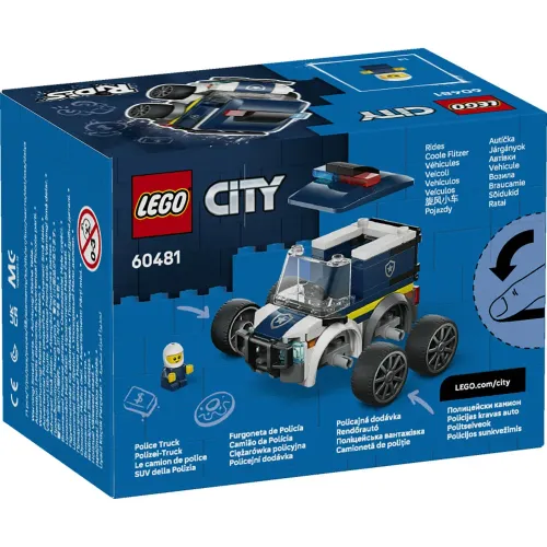 60481 City Rides # Police Truck - 3