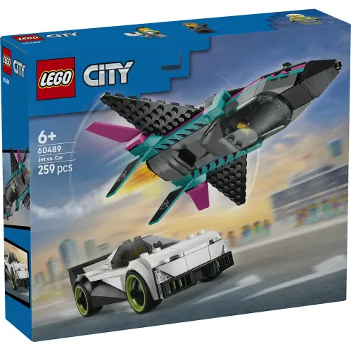 60489 City Jet vs. Car - 2