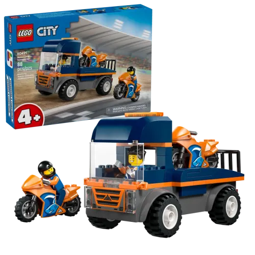 60491 City Motorcycle Transporter - 1