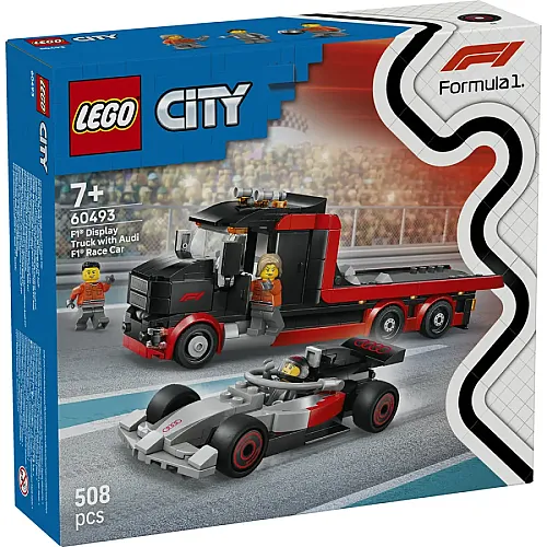 60493 City F1® Display Truck with Audi F1® - 2