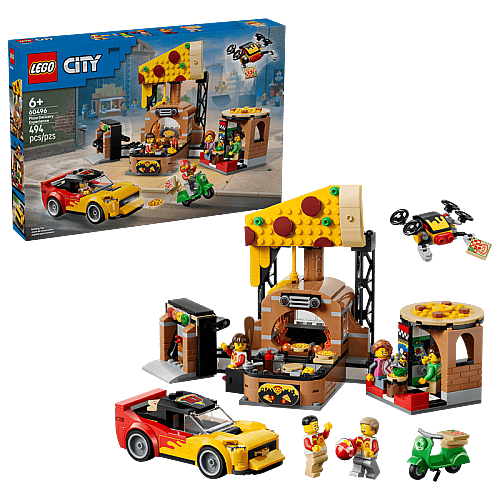 60496 City Pizza Delivery Experience with Vehicles - 1