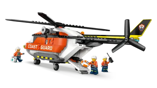 60503 City Coast Guard Helicopter - 5