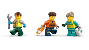 60505 City Airplane, Service Truck & Hovercraft Remix - 8