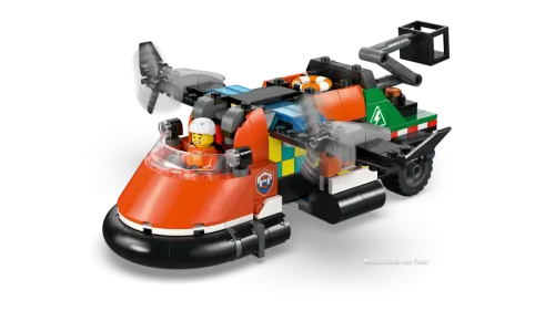 60505 City Airplane, Service Truck & Hovercraft Remix - 7