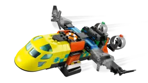 60505 City Airplane, Service Truck & Hovercraft Remix - 5