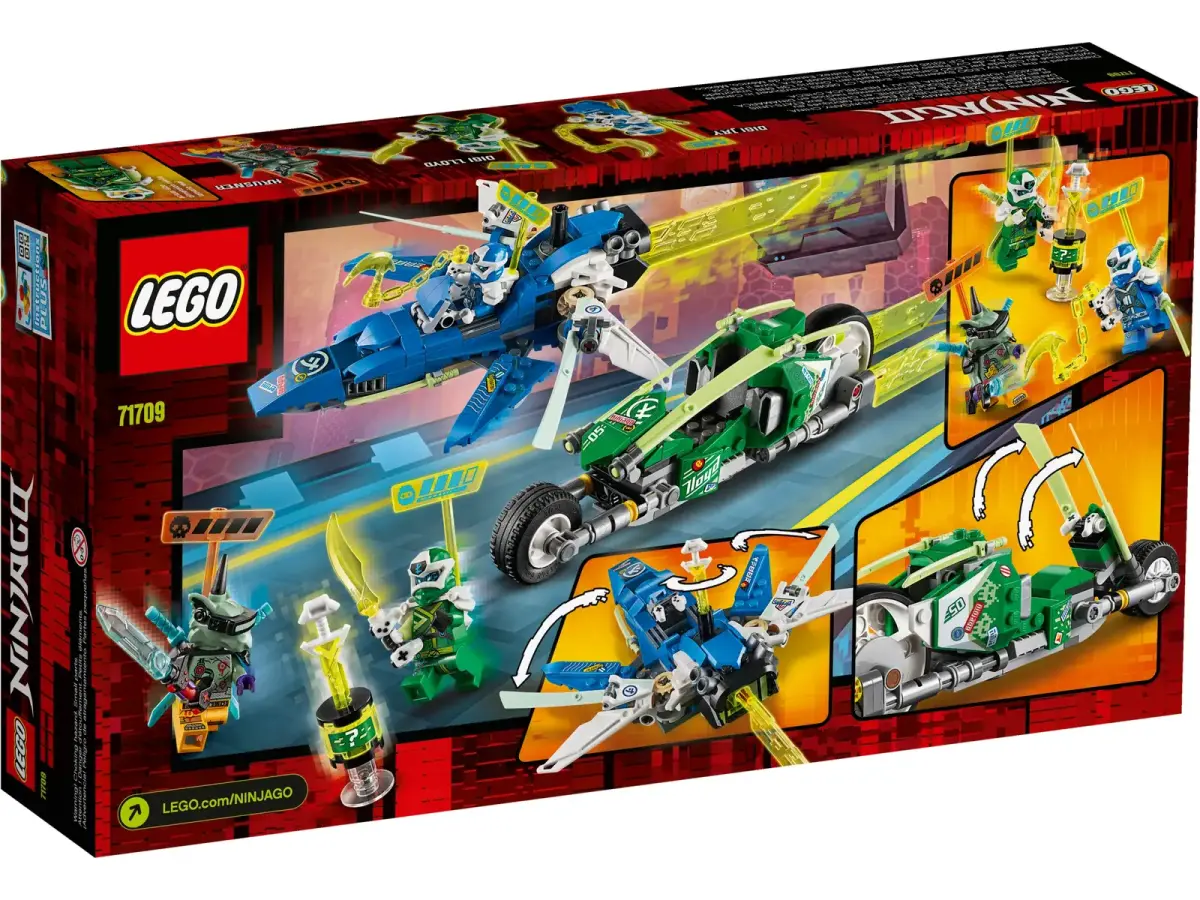 71709 Ninjago Jay and Lloyd's Velocity Racers