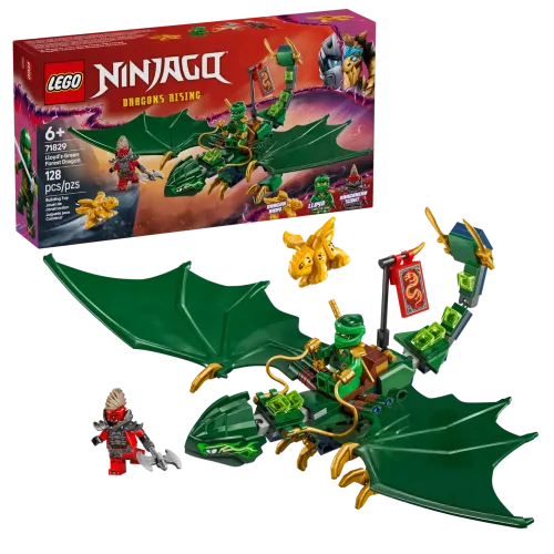 71829 Ninjago Lloyd's Green Forest Dragon - 1