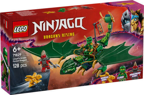 71829 Ninjago Lloyd's Green Forest Dragon - 2