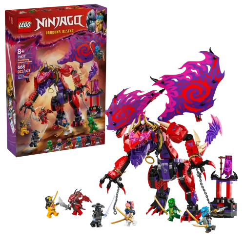71832 Ninjago Thunderfang Dragon of Chaos - 1