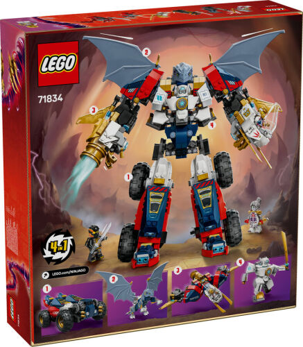 71834 Ninjago Zane's Ultra Combiner Mech - 3