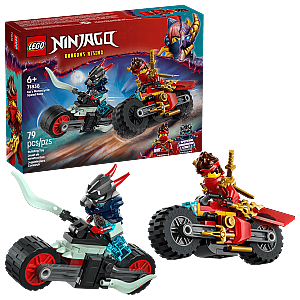 71838 ninjago Kai's Motorcycle Speed Race - 1