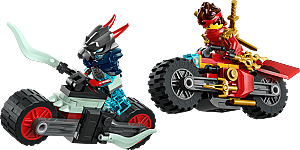 71838 ninjago Kai's Motorcycle Speed Race - 4