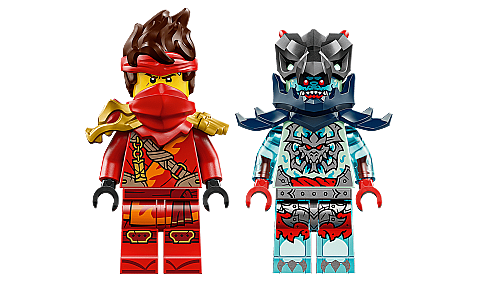 71838 ninjago Kai's Motorcycle Speed Race - 5