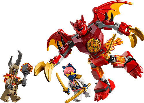 71851 Ninjago Kai's Dragon Mech Battle Pack - 4