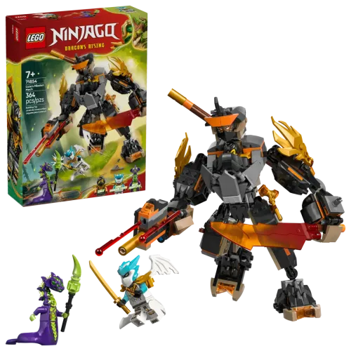 71854 Ninjago Cole's Mission Mech & Dragon Zane - 1
