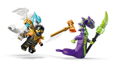 71854 Ninjago Cole's Mission Mech & Dragon Zane - 5