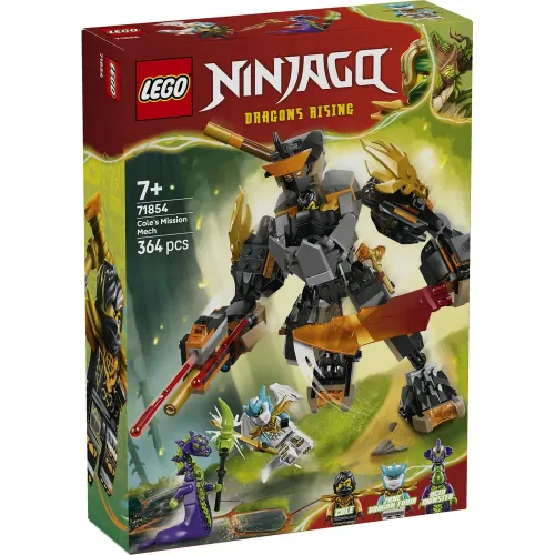 71854 Ninjago Cole's Mission Mech & Dragon Zane - 2
