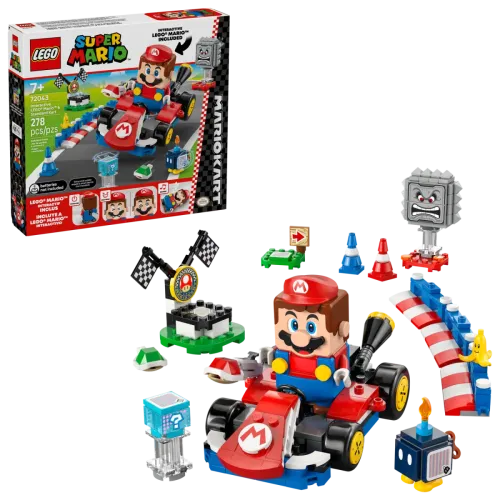72043 Super Mario Mario Kart# # Interactive LEGO® Mario# & Standard Kart - 1