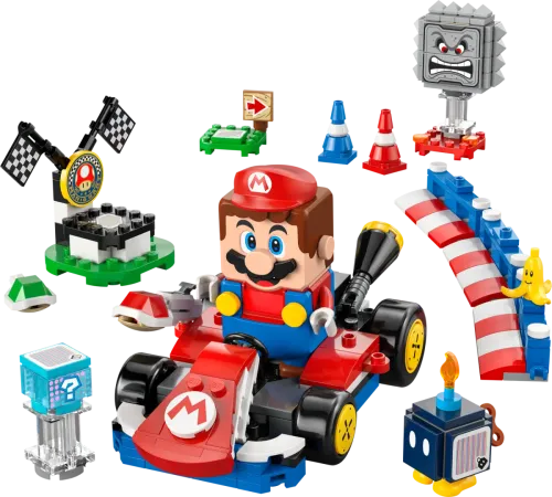 72043 Super Mario Mario Kart# # Interactive LEGO® Mario# & Standard Kart - 4