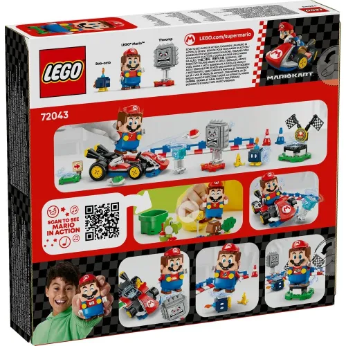 72043 Super Mario Mario Kart# # Interactive LEGO® Mario# & Standard Kart - 3