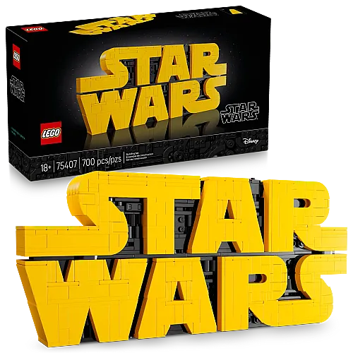 75407 Star Wars Brick-Built Star Wars# Logo - 1