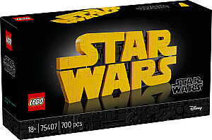 75407 Star Wars Brick-Built Star Wars# Logo - 2