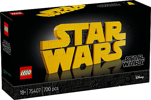 75407 Star Wars Brick-Built Star Wars# Logo - 2