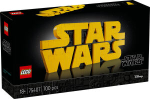 75407 Star wars Brick-Built Star Wars™ Logo - 2