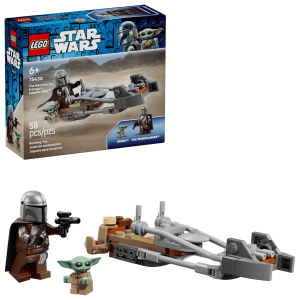 75436 Star Wars The Mandalorian & Grogu's Speeder Bike# - LEGO®