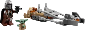 75436 Star Wars The Mandalorian & Grogu's Speeder Bike# - 4