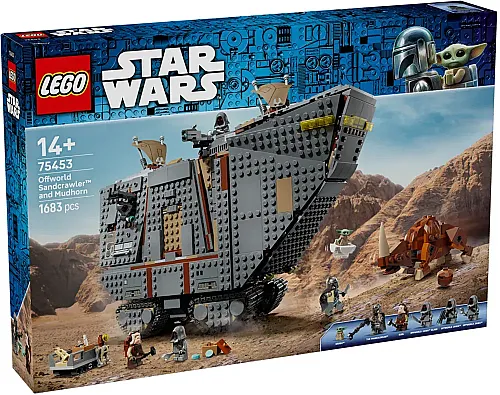 75453 Star Wars Offworld Sandcrawler# and Mudhorn - 2