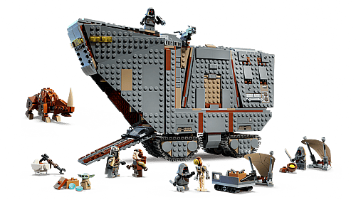 75453 Star Wars Offworld Sandcrawler# and Mudhorn - 9