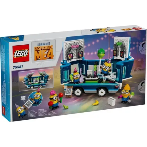 75581 Despicable Me Minions' Music Party Bus - 3