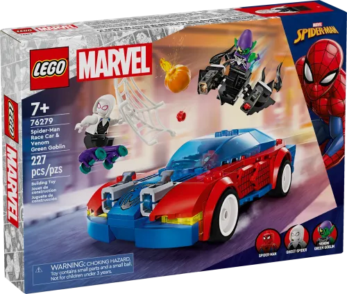 76279 Marvel Spider-Man Race Car & Venom Green Goblin - 2