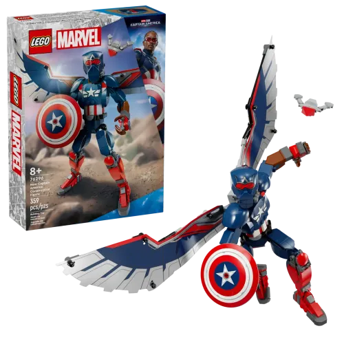 76296 Marvel New Captain America Construction Figure - 1