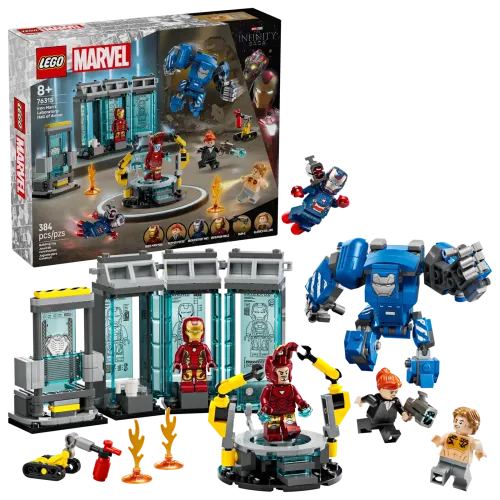 76315 Marvel Iron Man's Laboratory: Hall of Armor - 1