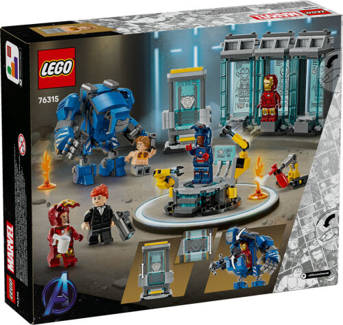 76315 Marvel Iron Man's Laboratory: Hall of Armor - 3