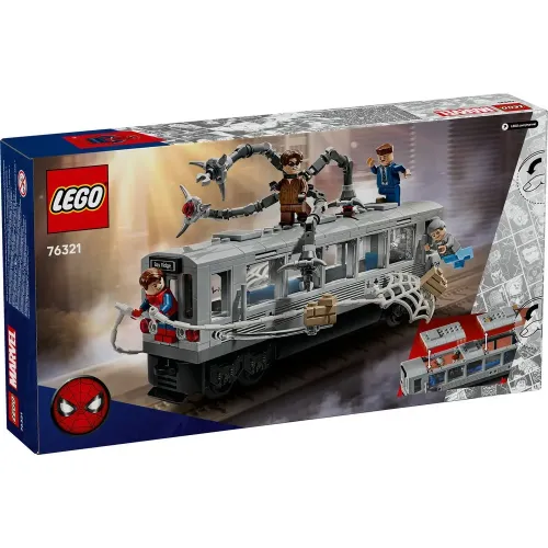 76321 Spider-Manvs.DocOckSubwayTrainScene - 3